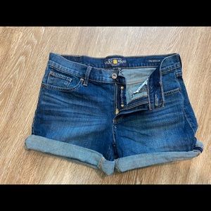 LUCKY BRAND the roll up shorts